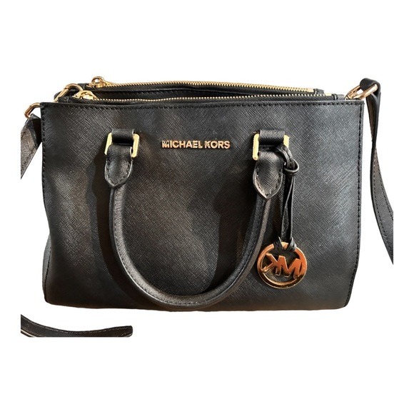 Micheal Kors Saffiano Leather Satchel - Picture 2 of 13